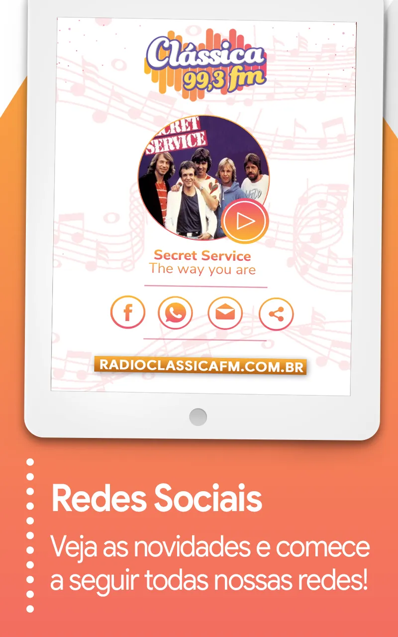 Clássica FM – Foz do Iguaçu | Indus Appstore | Screenshot