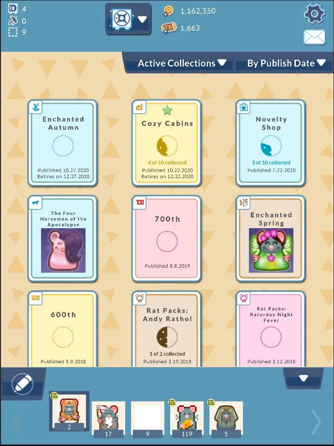 PackRat Card Collecting Game | Indus Appstore | Screenshot