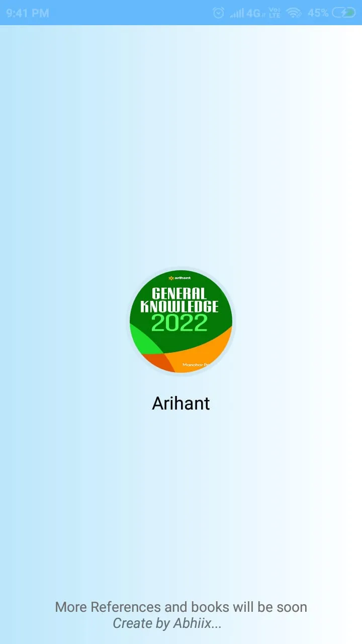 Arihant gk By Manohar Panday. | Indus Appstore | Screenshot