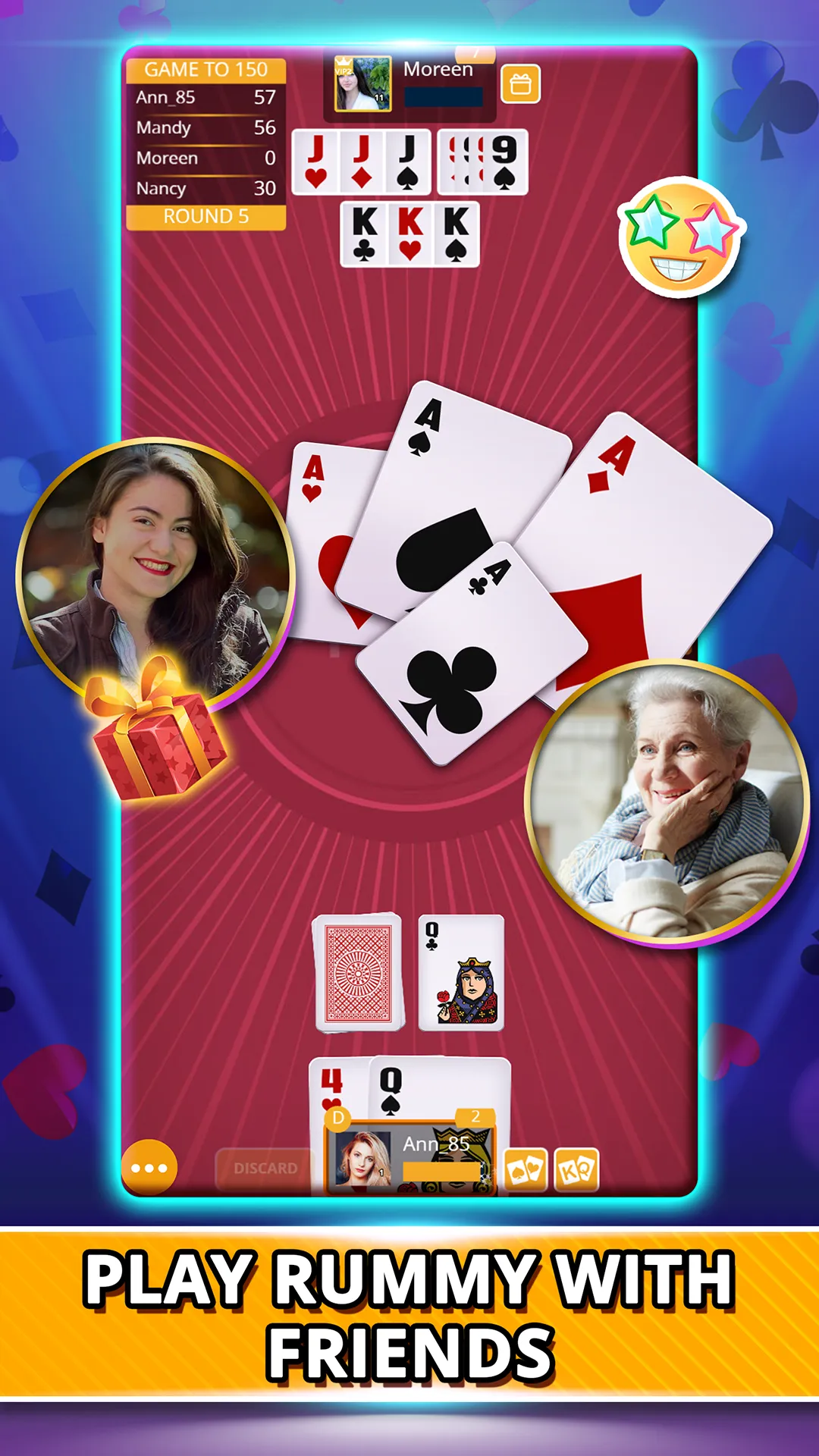 VIP Games: Hearts, Euchre | Indus Appstore | Screenshot
