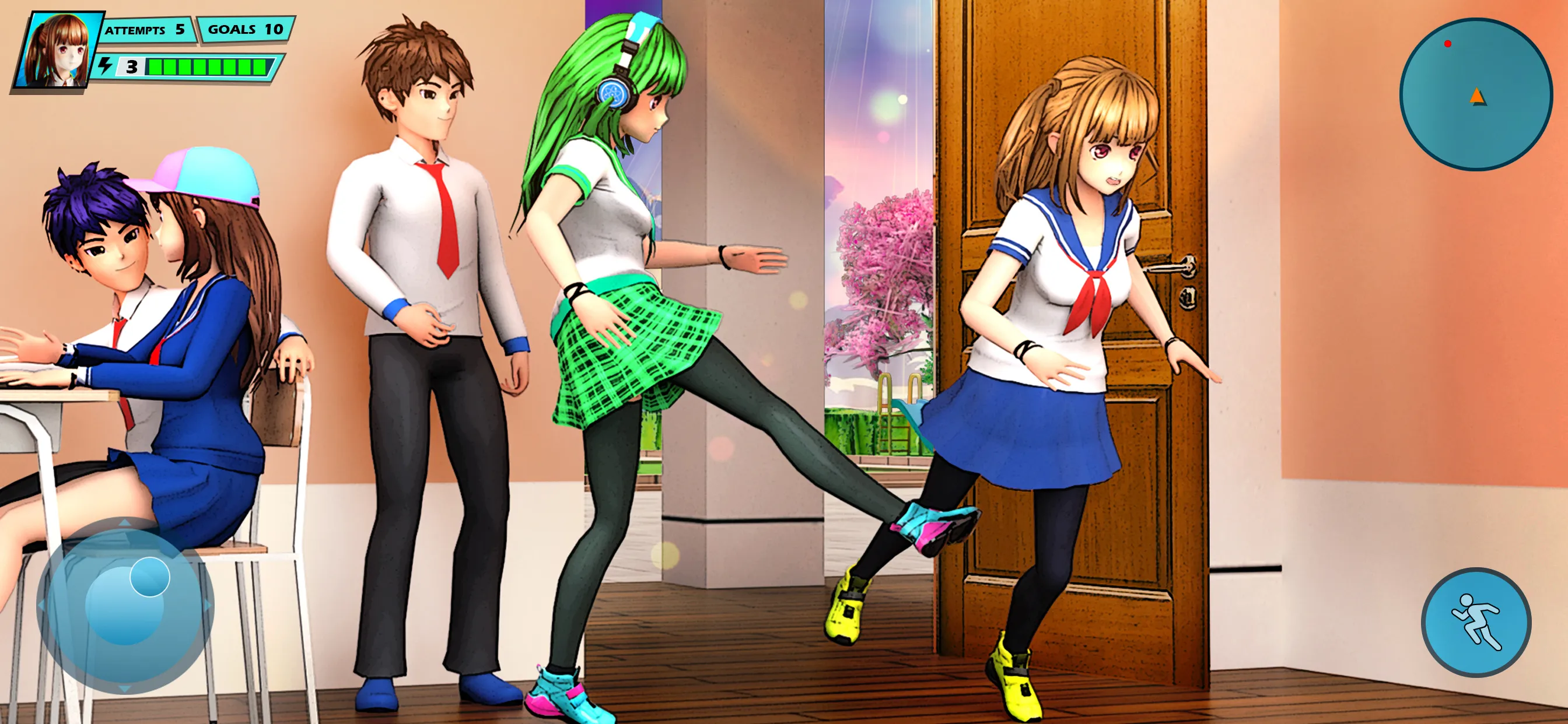 School Love Life: Anime Games | Indus Appstore | Screenshot