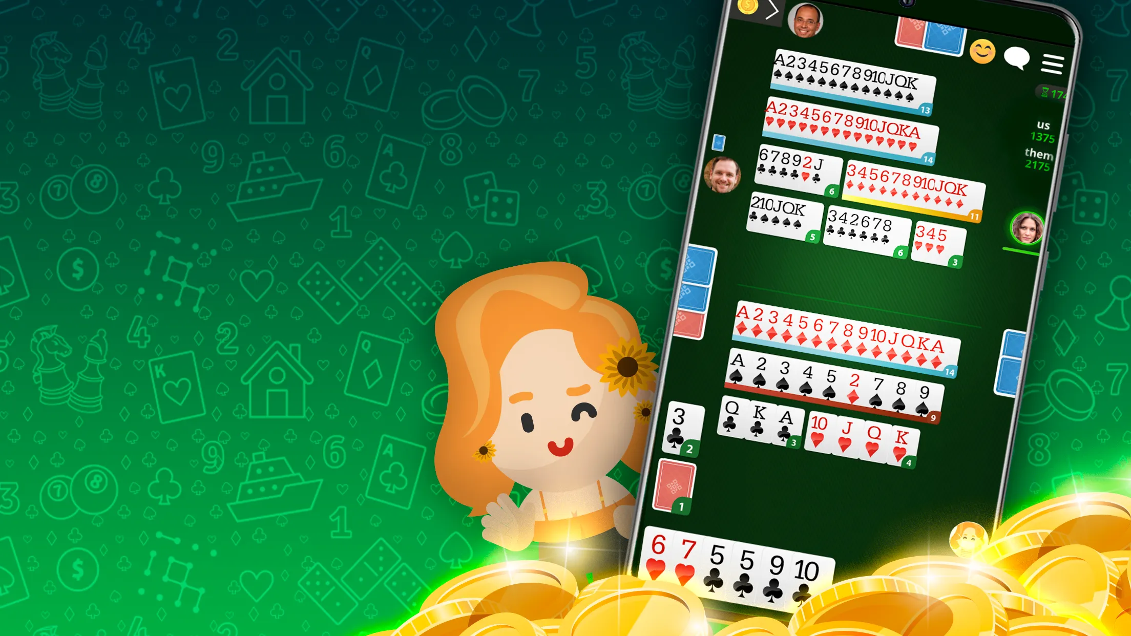 Canasta Online - Card Game | Indus Appstore | Screenshot