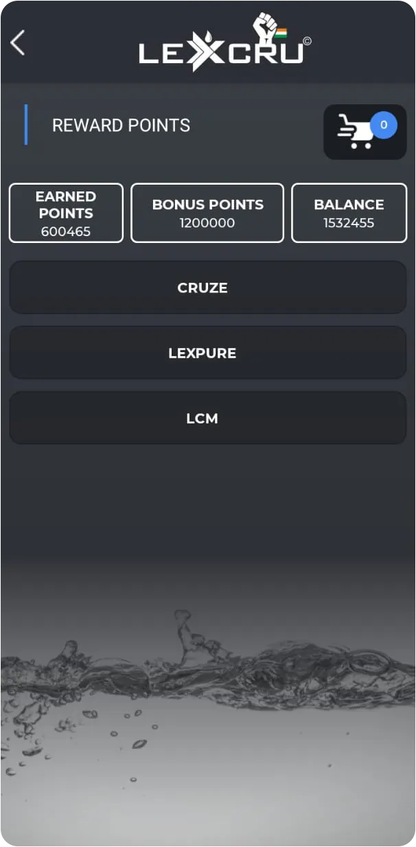 Lexcru Rewards | Indus Appstore | Screenshot