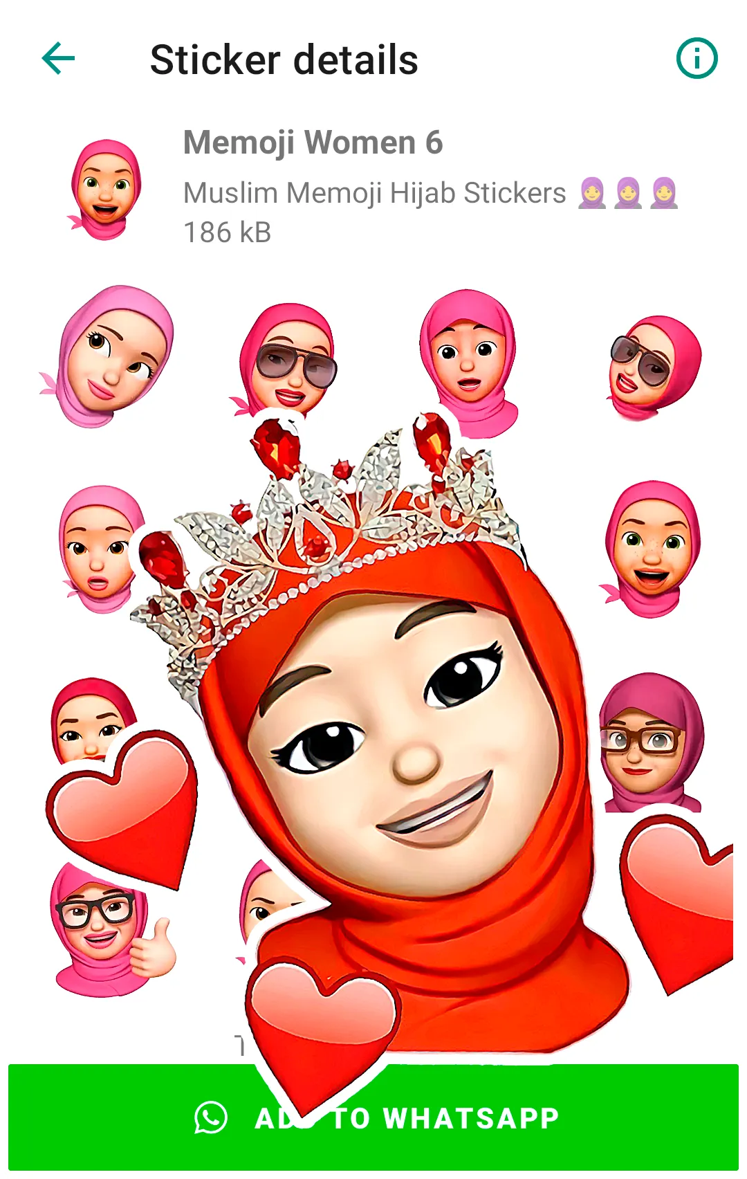 Memoji Islamic Muslim Stickers | Indus Appstore | Screenshot