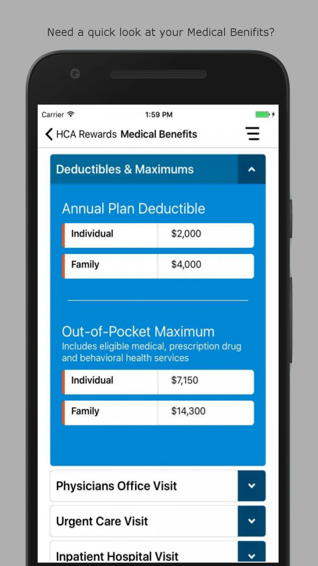 HCA Rewards | Indus Appstore | Screenshot