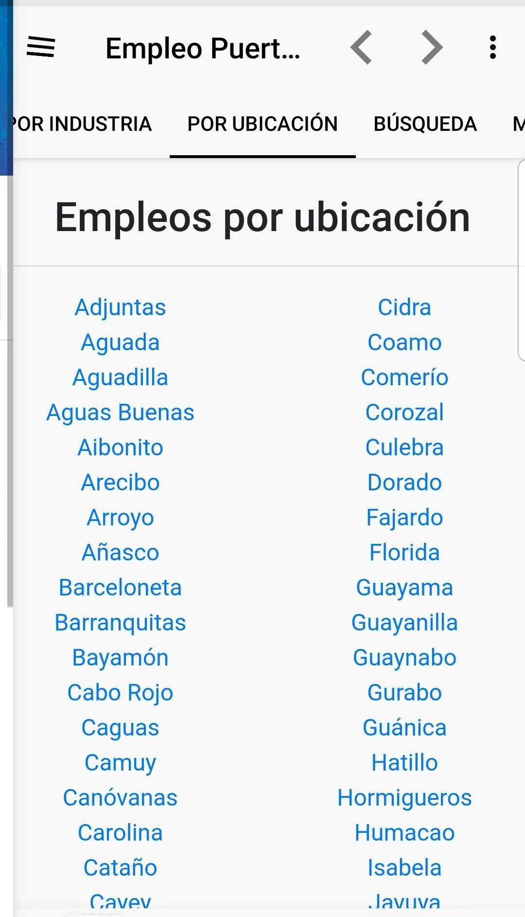 Empleo Puerto Rico | Indus Appstore | Screenshot