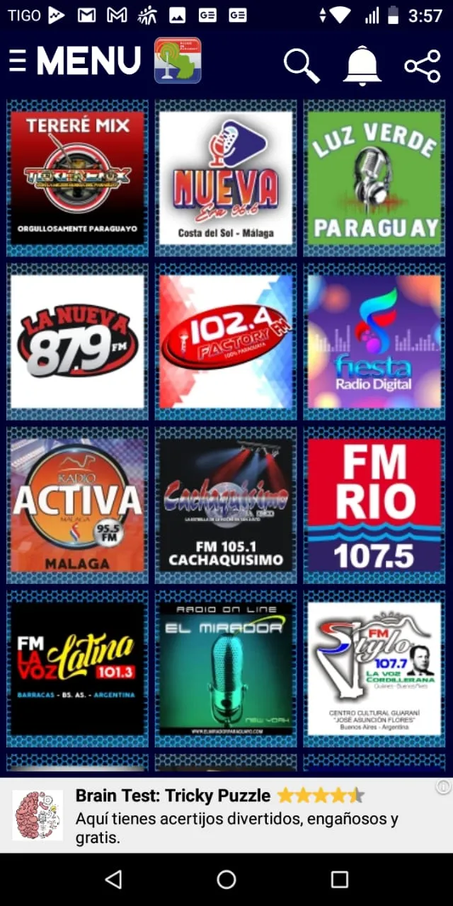 Radios de Paraguay online | Indus Appstore | Screenshot