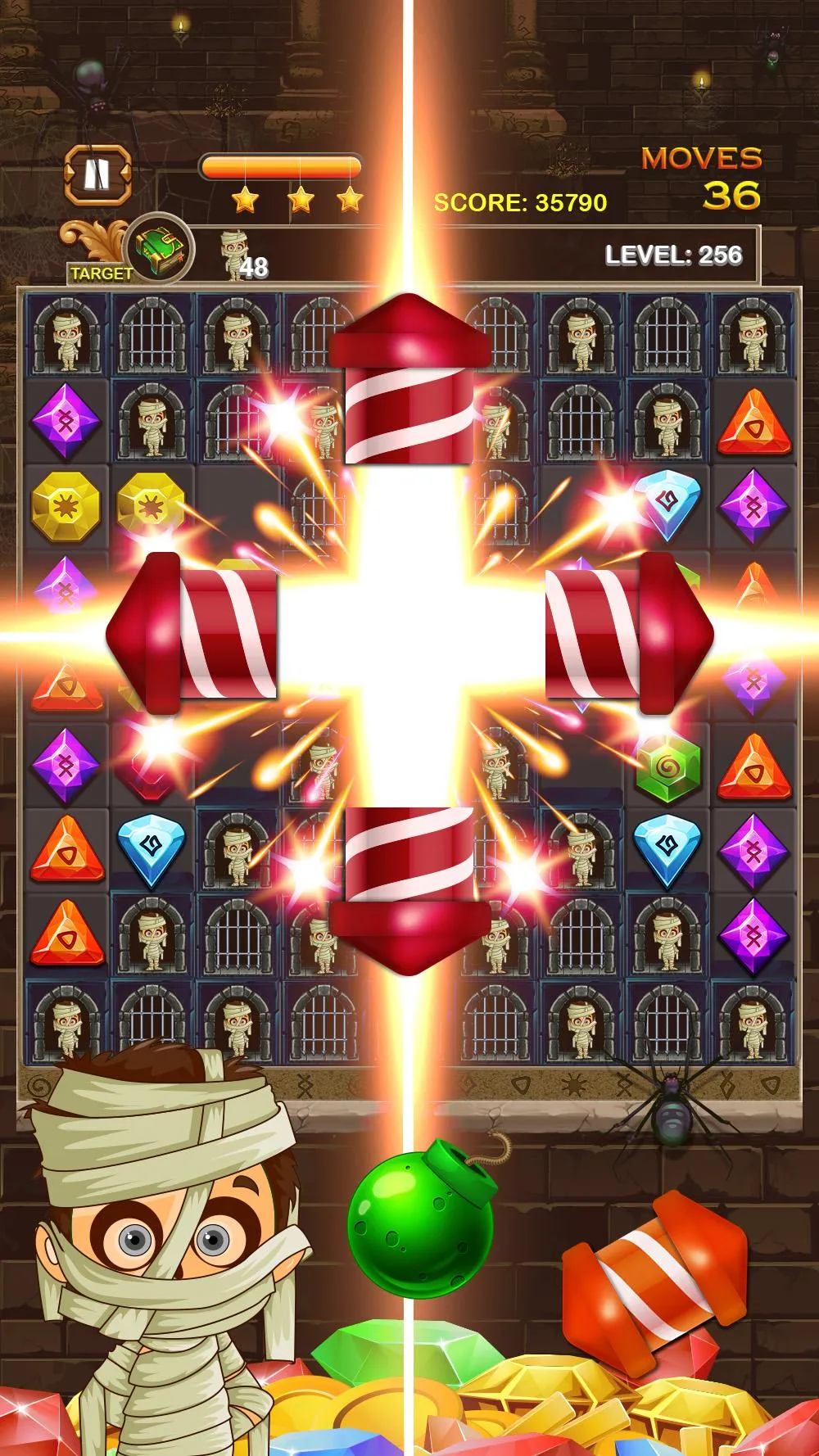 Jewel Ancient Pyramid Treasure | Indus Appstore | Screenshot