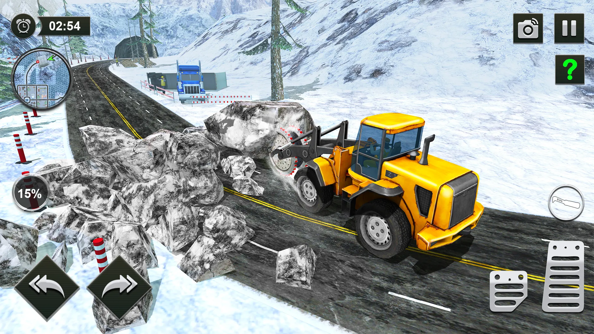 Snow Offroad Construction Game | Indus Appstore | Screenshot