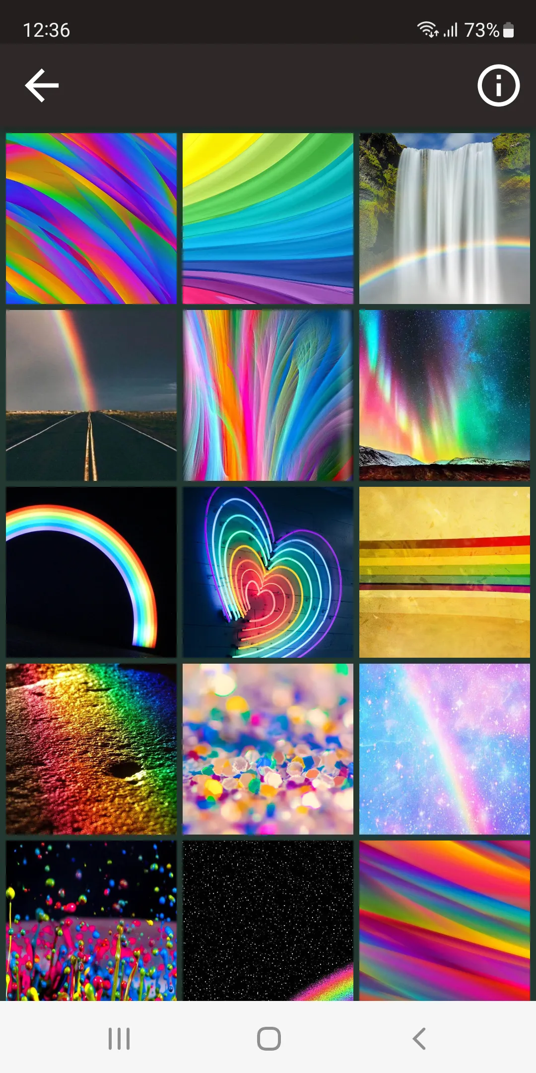 Rainbow Wallpapers | Indus Appstore | Screenshot