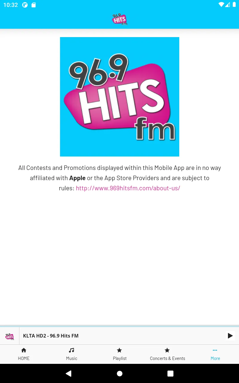 96.9 Hits FM | Indus Appstore | Screenshot