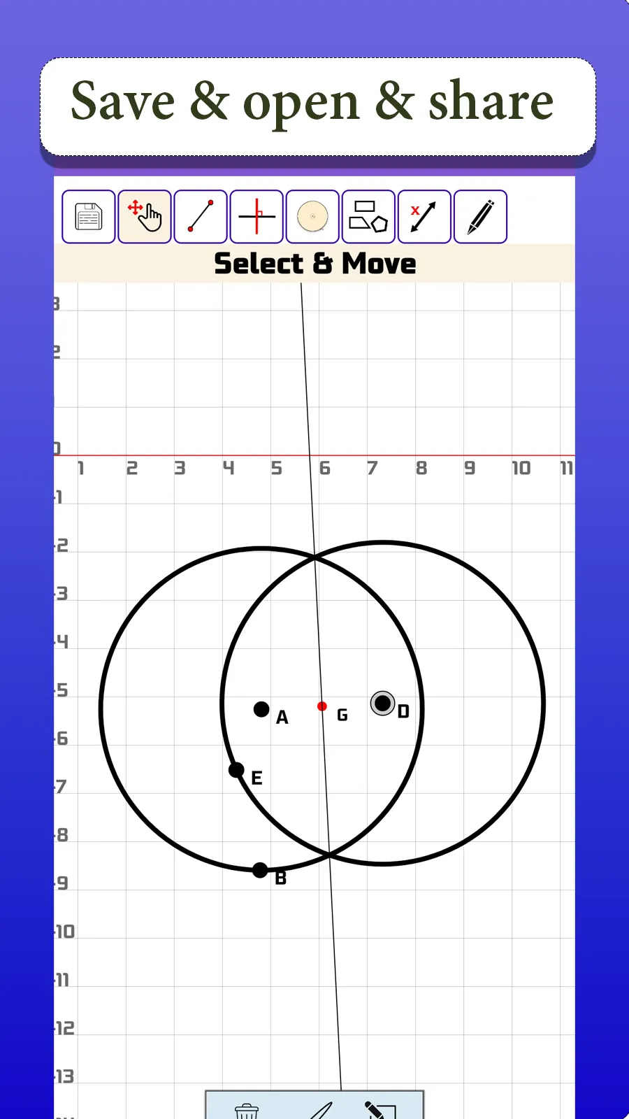 Geometry Drawer with measure | Indus Appstore | Screenshot