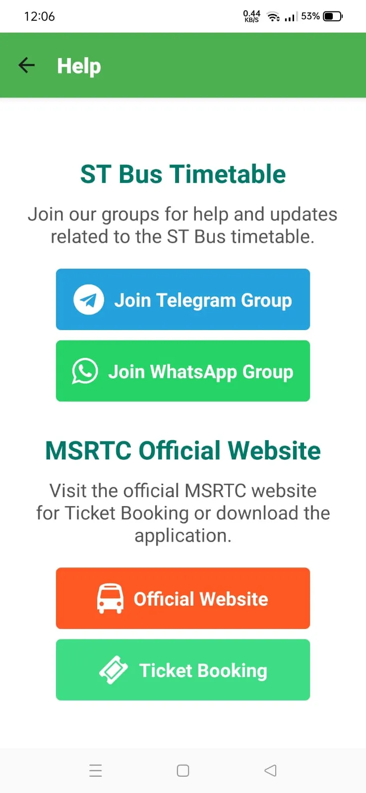 ST Bus Time Table Guide | Indus Appstore | Screenshot