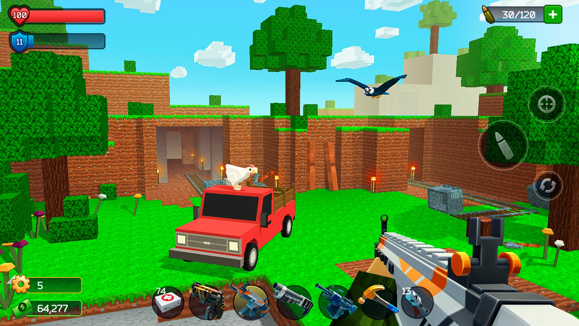 Pixel Combat: Zombies Strike | Indus Appstore | Screenshot