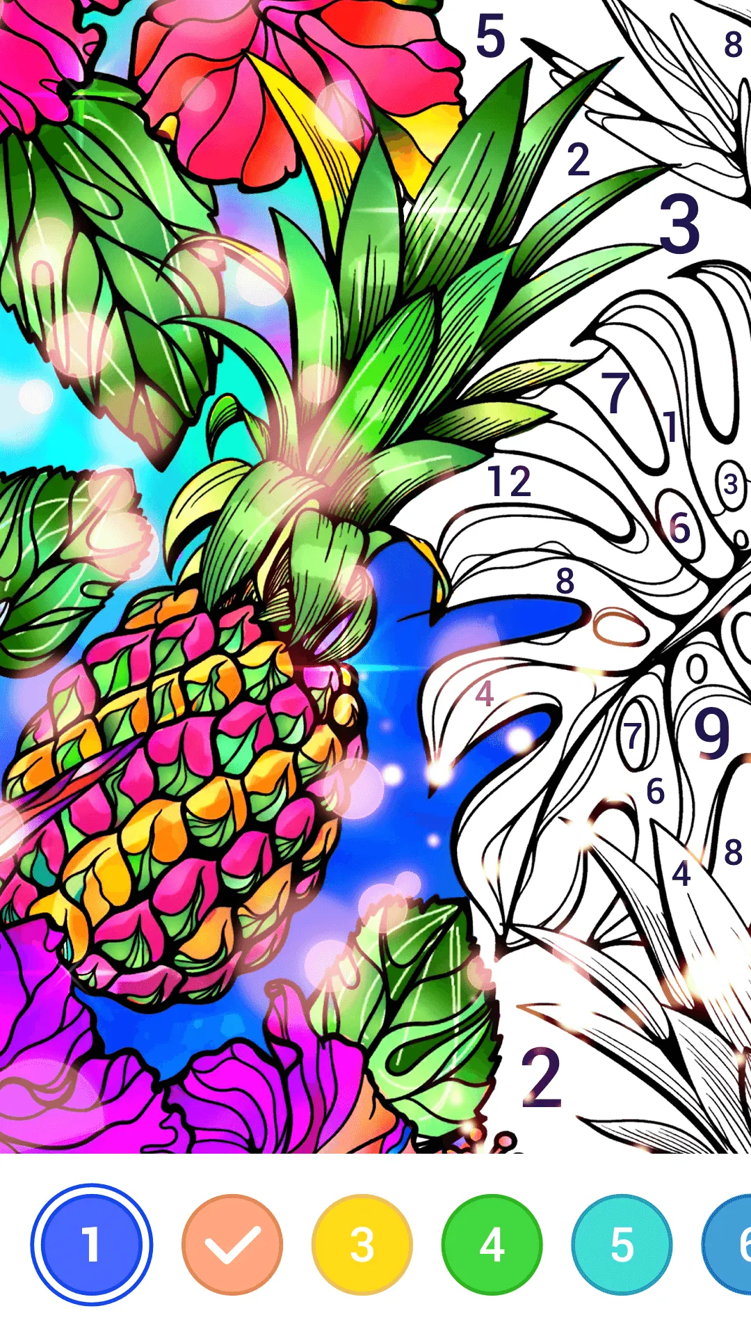 Magic Paint: Color by number | Indus Appstore | Screenshot