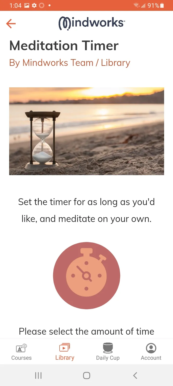 Mindworks Meditation Courses | Indus Appstore | Screenshot