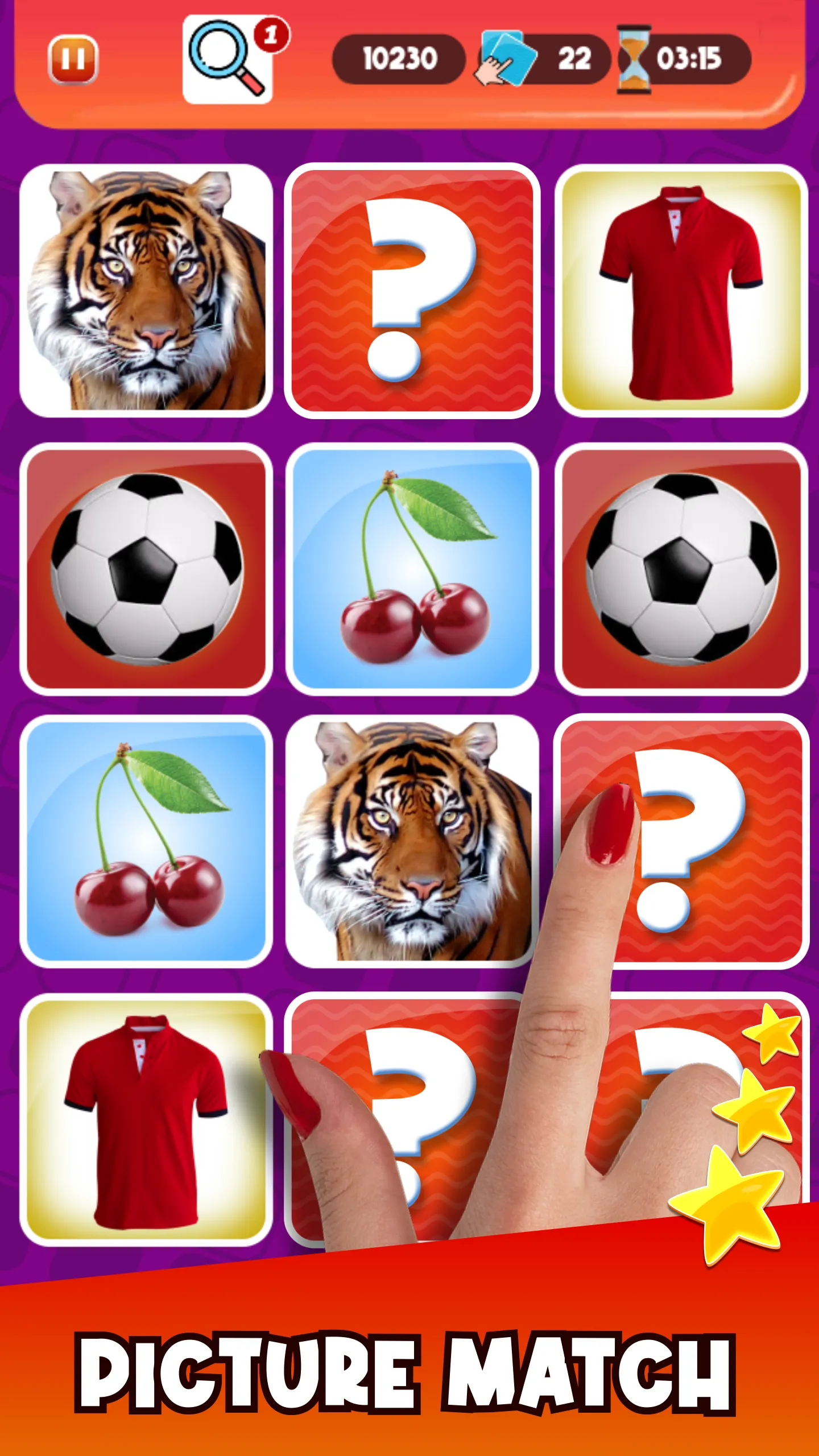 Memoria: Memorama & Match pair | Indus Appstore | Screenshot