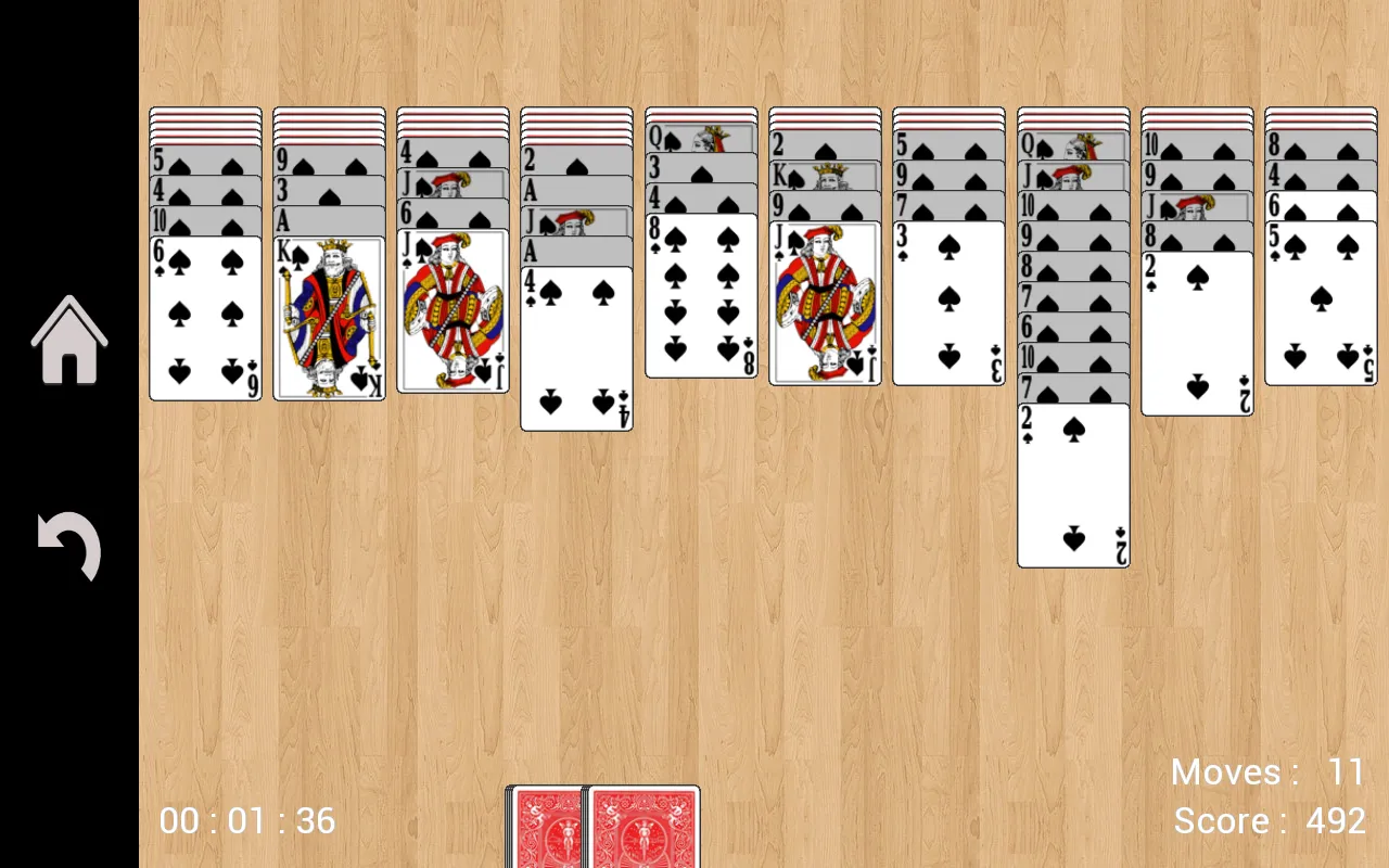 Spider Solitaire | Indus Appstore | Screenshot