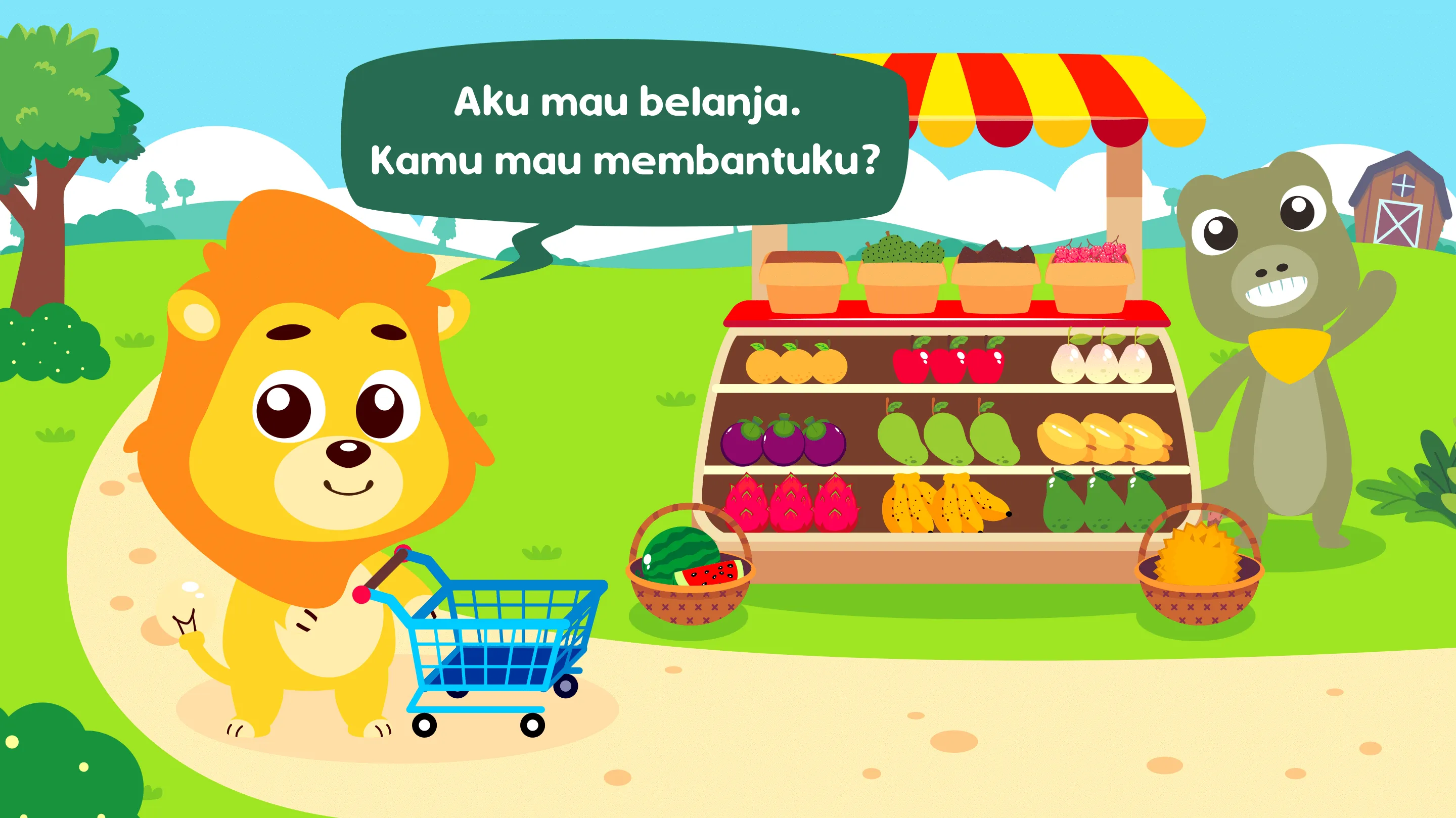 Marbel Belajar Buah | Indus Appstore | Screenshot