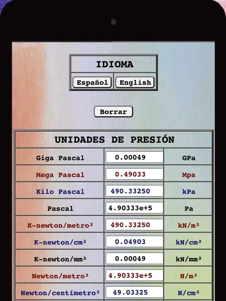 Convertidor de unidades | Indus Appstore | Screenshot