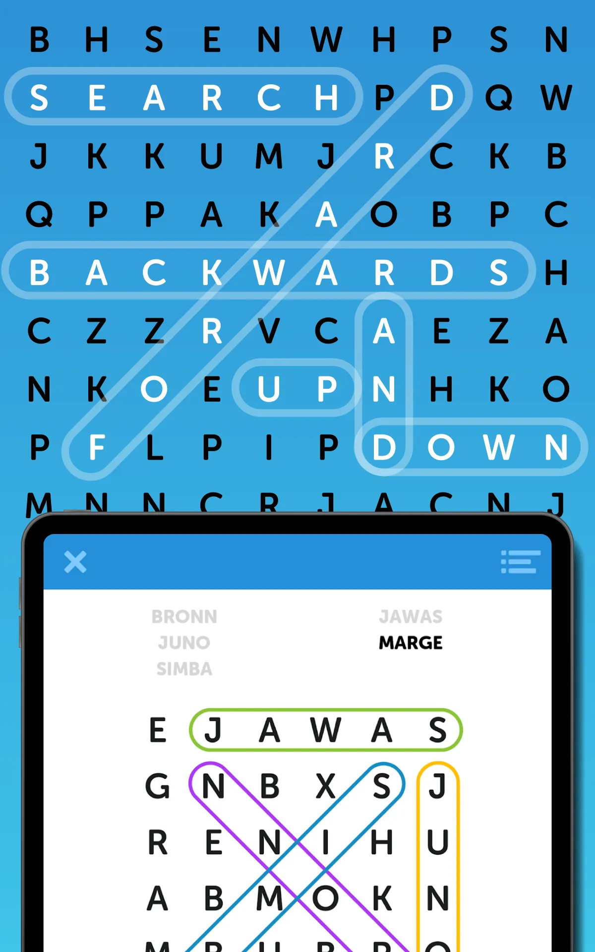 Simple Word Search Puzzles | Indus Appstore | Screenshot