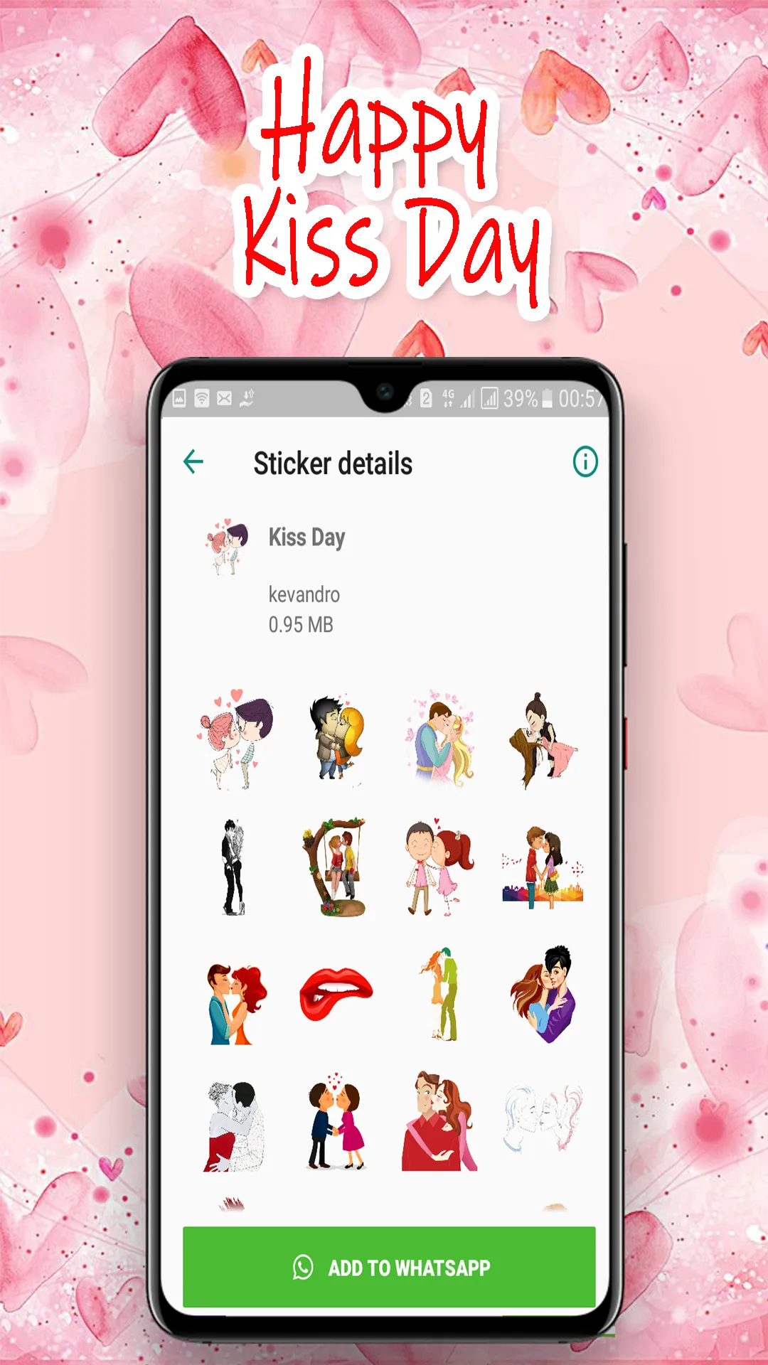 Valentine's Day Stickers 2024 | Indus Appstore | Screenshot