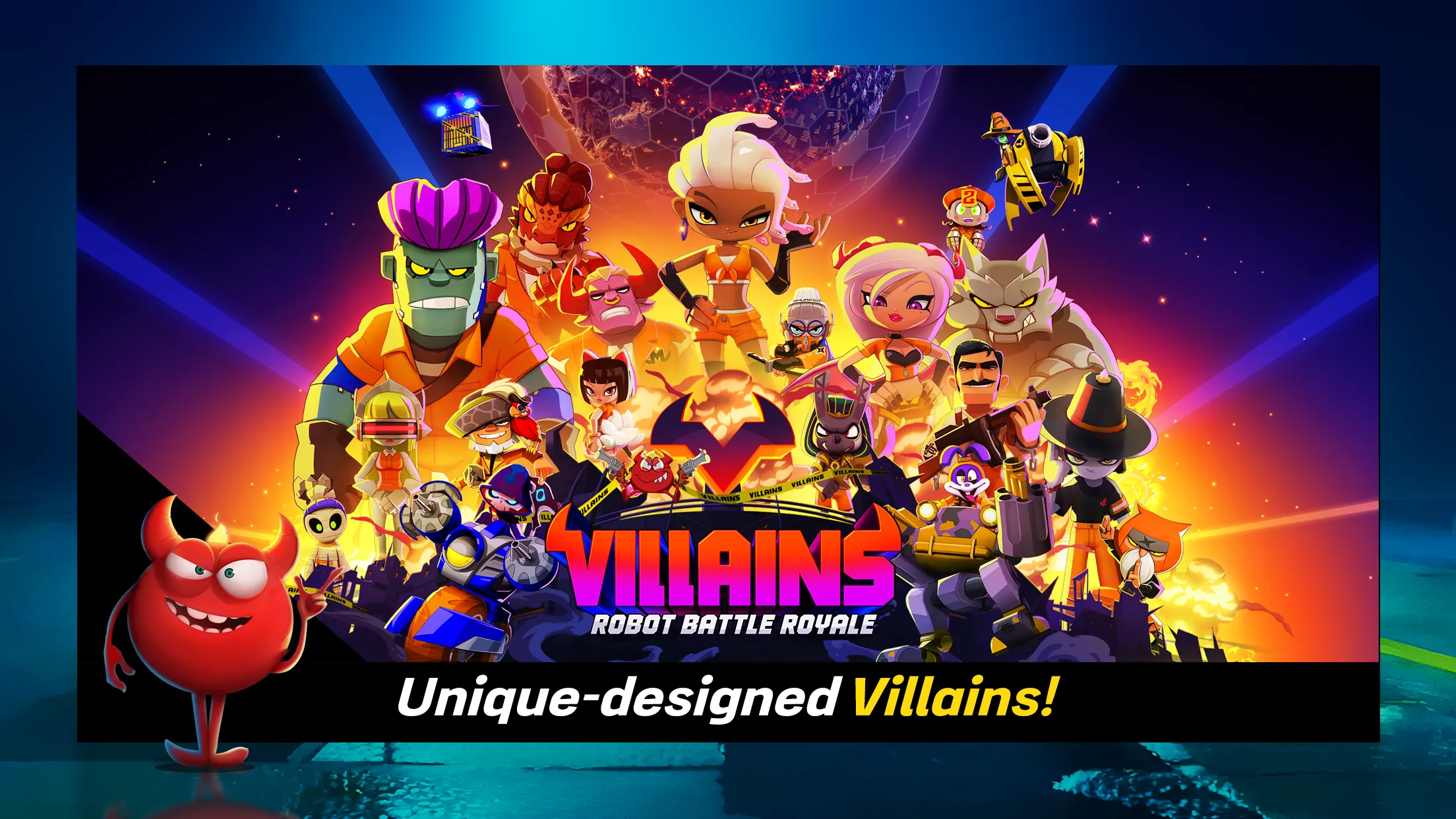 Villains: Robot BattleRoyale | Indus Appstore | Screenshot