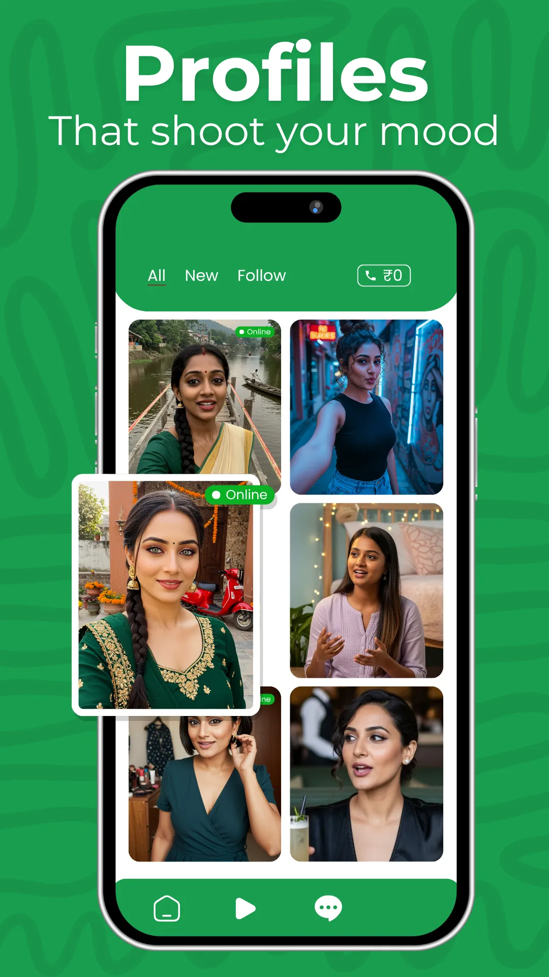 Dosti: New Friends, Video Chat | Indus Appstore | Screenshot