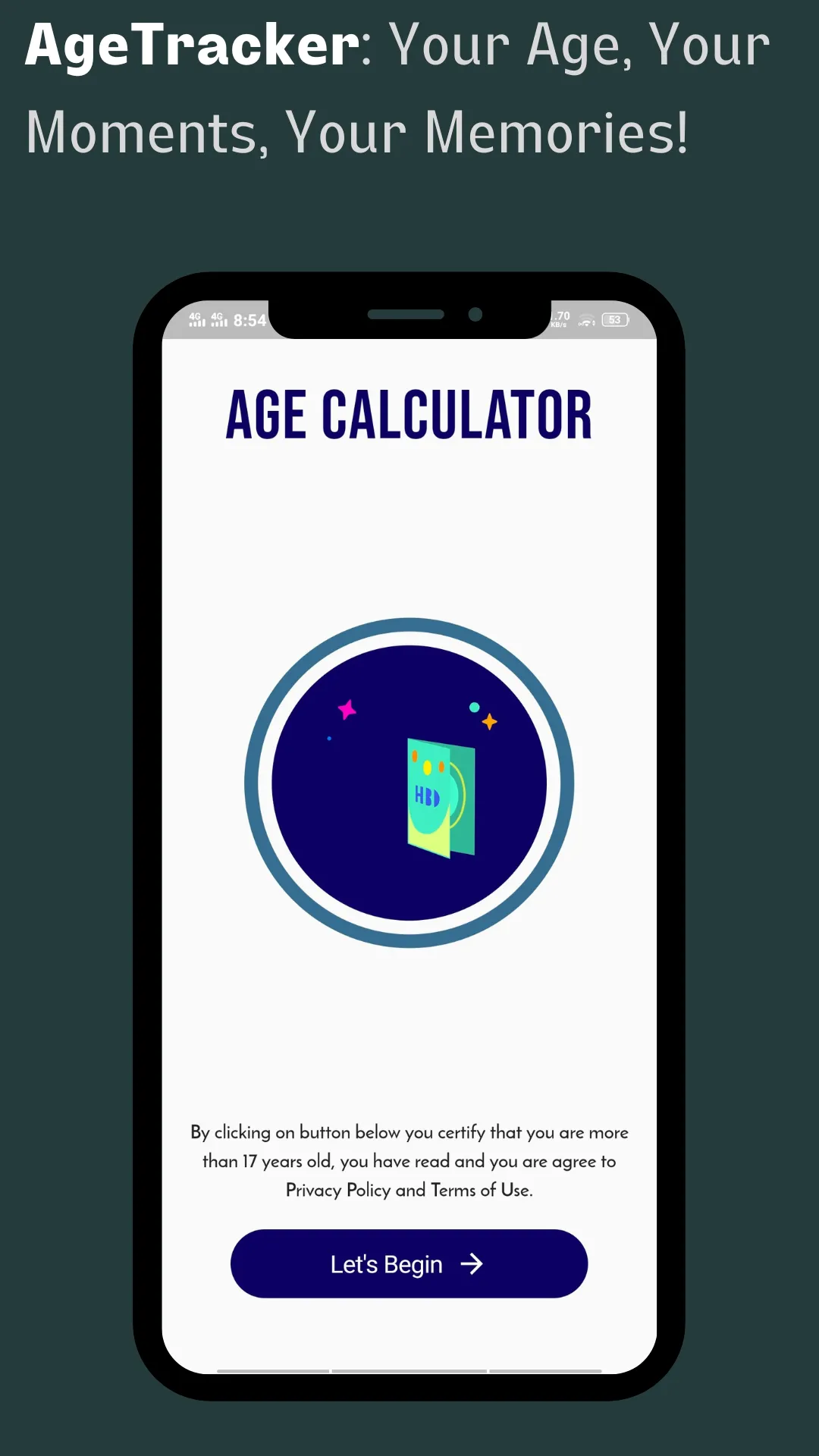 Age Calculator: Date of Birth | Indus Appstore | Screenshot