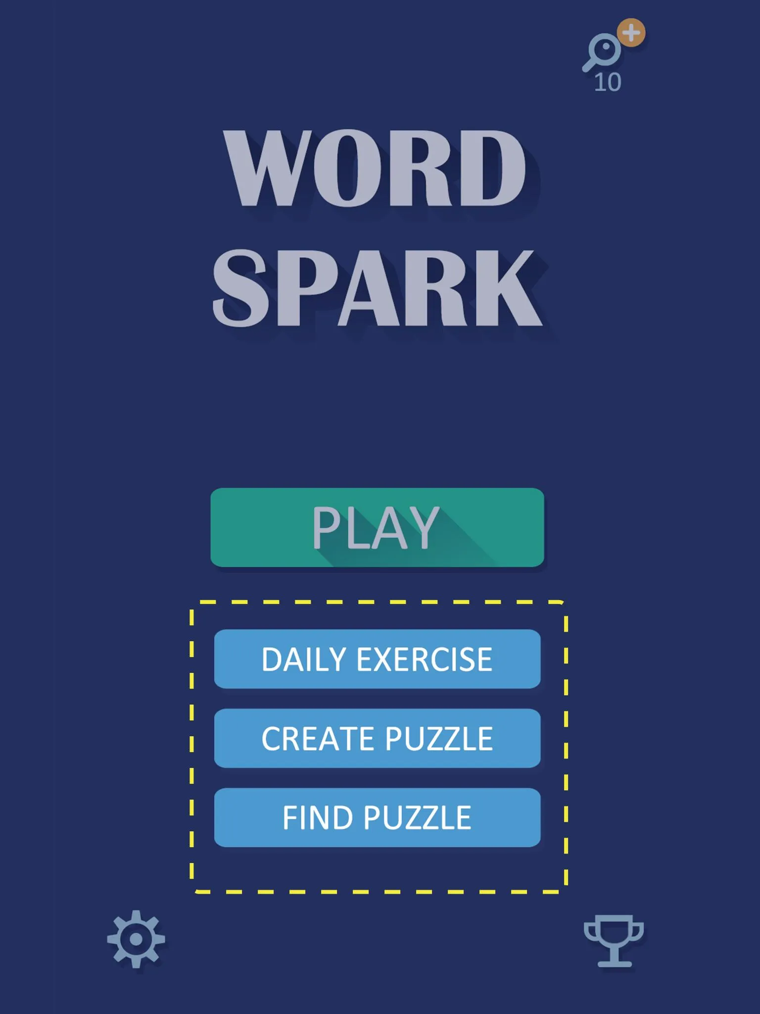 Word Spark - Smart Training Ga | Indus Appstore | Screenshot