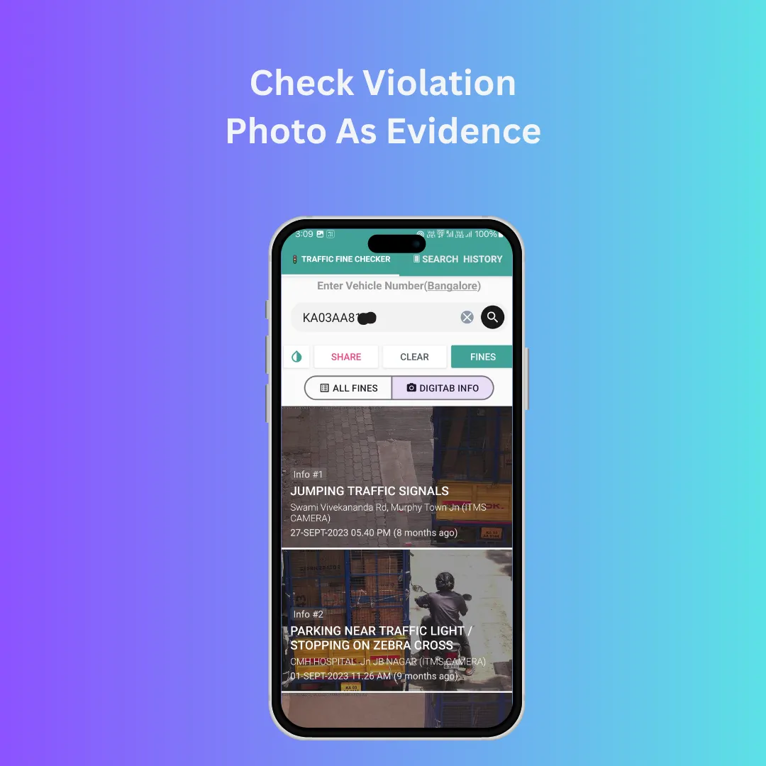 Bengaluru Traffic -Check Fines | Indus Appstore | Screenshot
