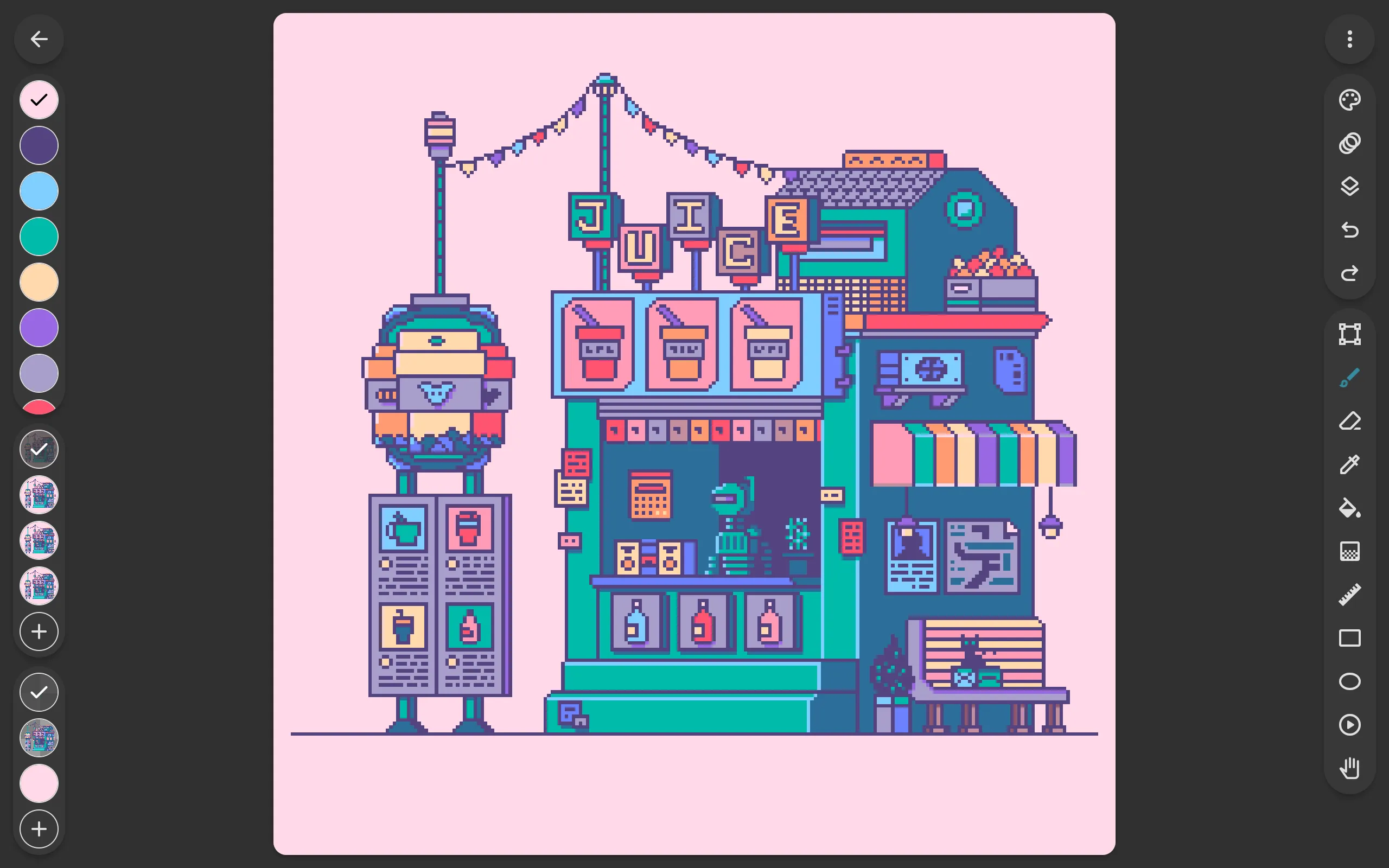 Inktica - pixel art editor | Indus Appstore | Screenshot