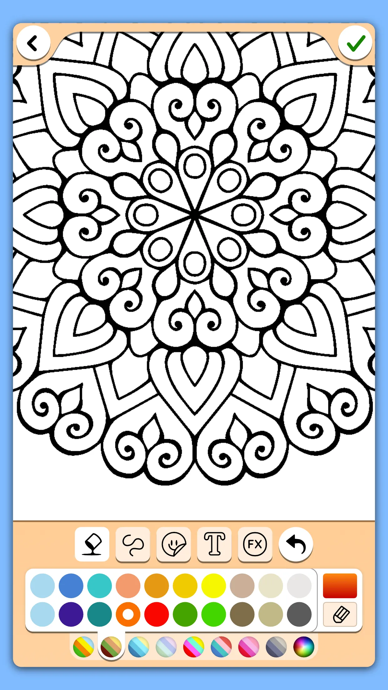 Mandala Coloring Pages | Indus Appstore | Screenshot