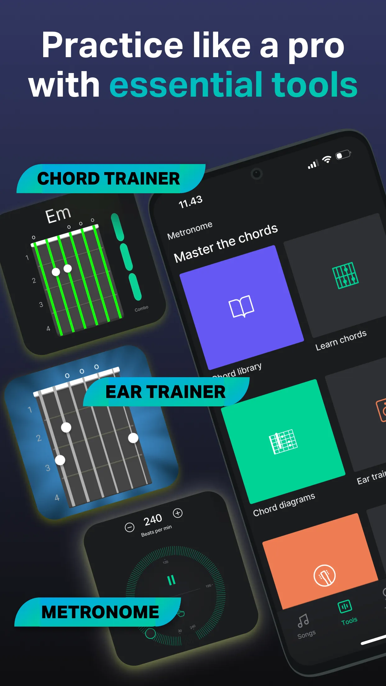 GuitarTuna: Tune & Play Guitar | Indus Appstore | Screenshot
