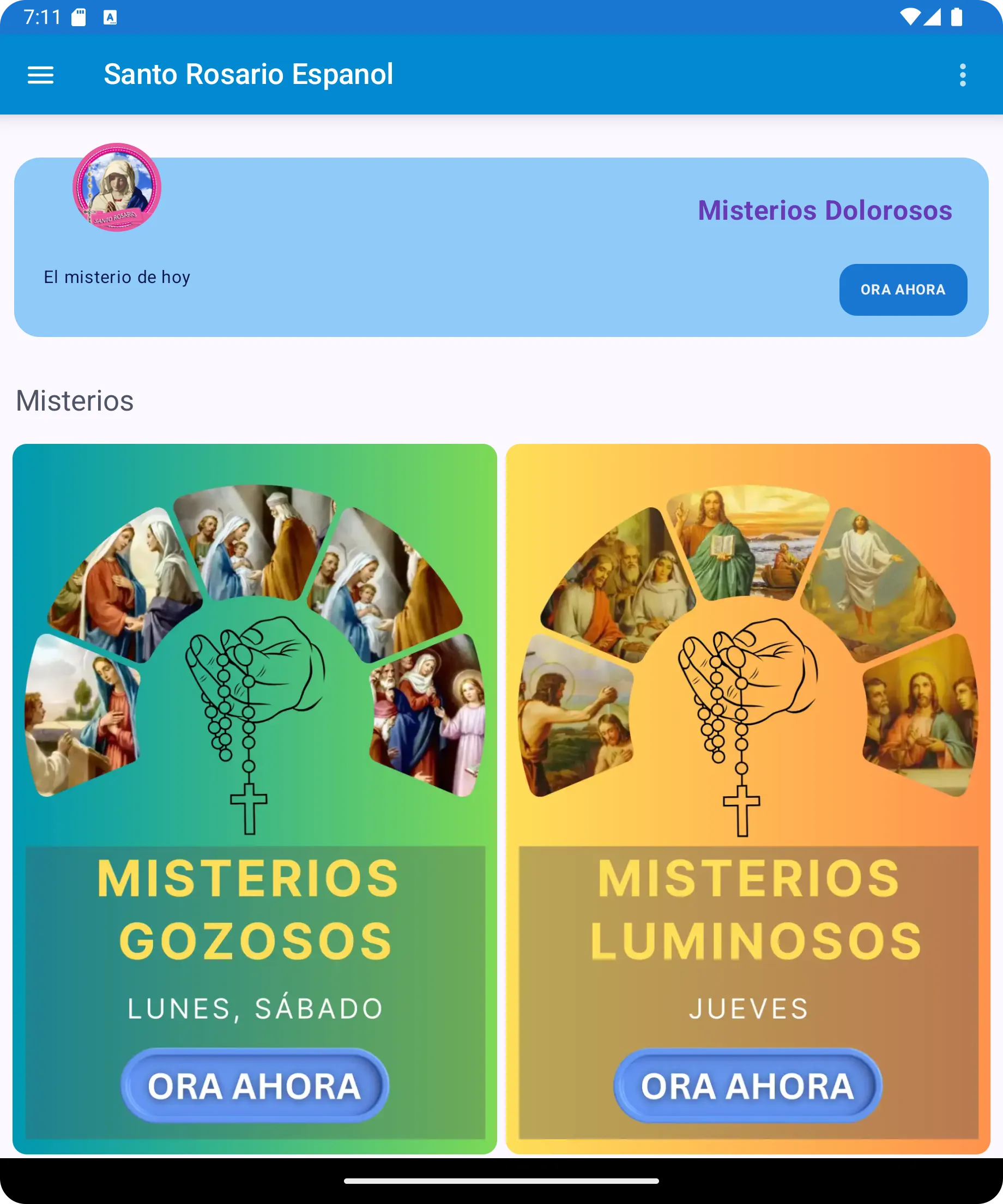 Santo Rosario español | Indus Appstore | Screenshot