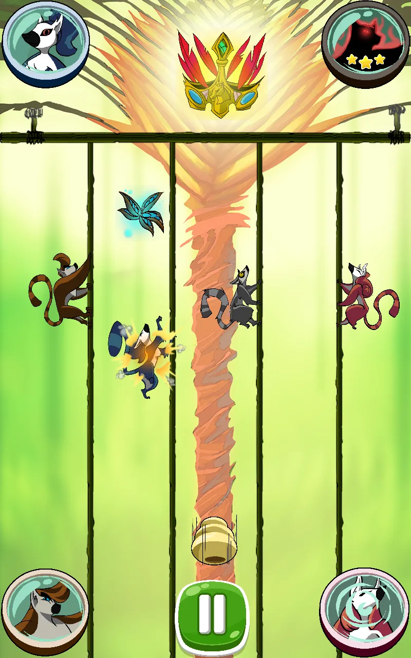 Monkey's ropes party | Indus Appstore | Screenshot