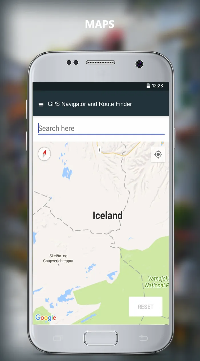 GPS Route Finder-Voice Maps | Indus Appstore | Screenshot