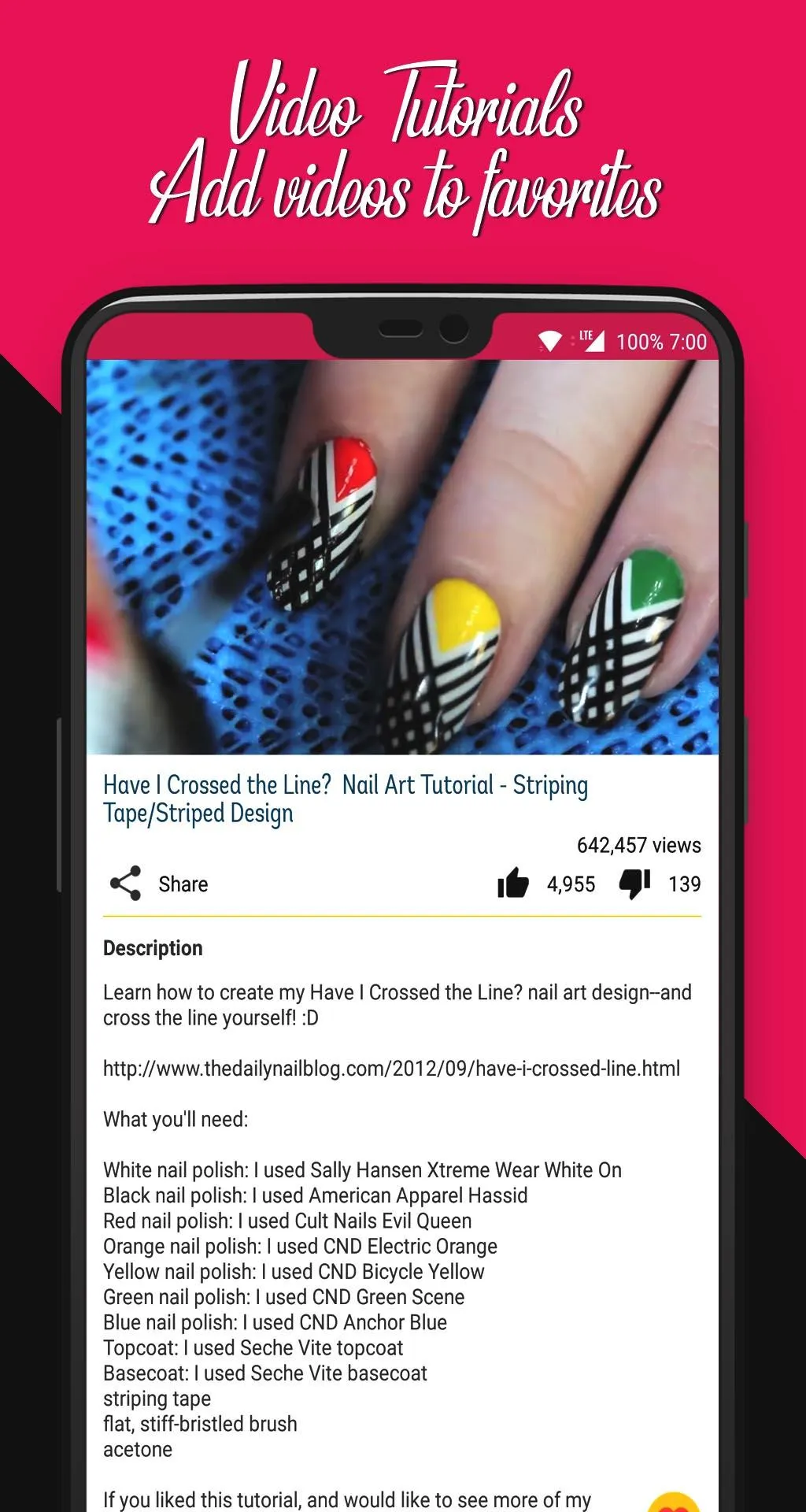 Nail Art Videos | Indus Appstore | Screenshot