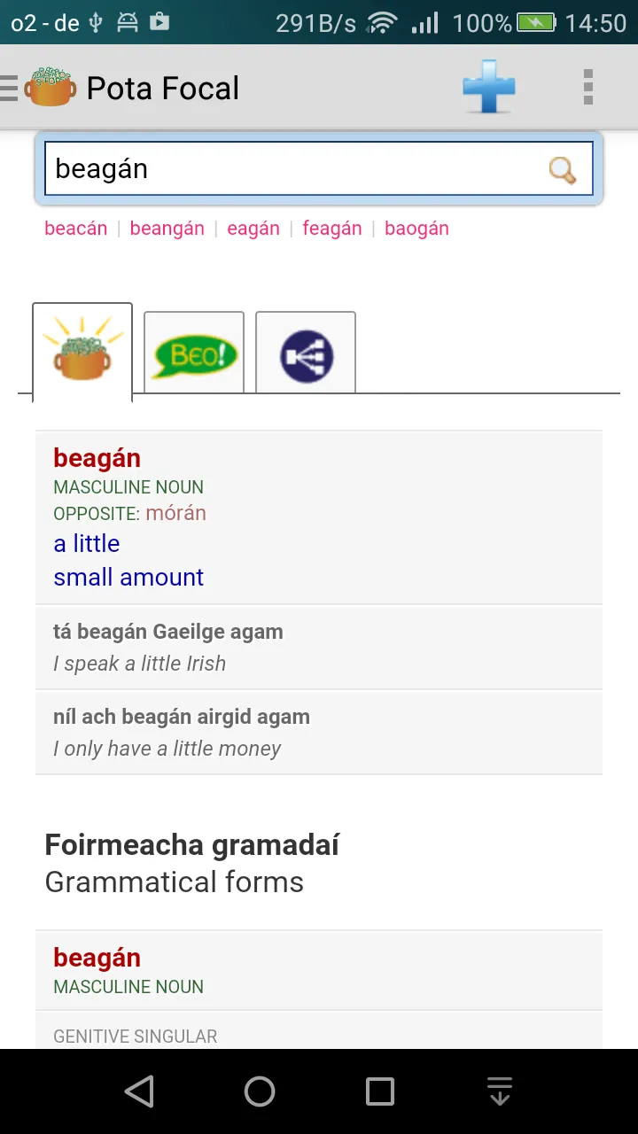 LingoBrain - Irish | Indus Appstore | Screenshot