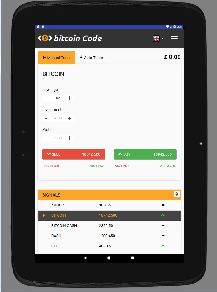 The Bitcoin Code | Indus Appstore | Screenshot