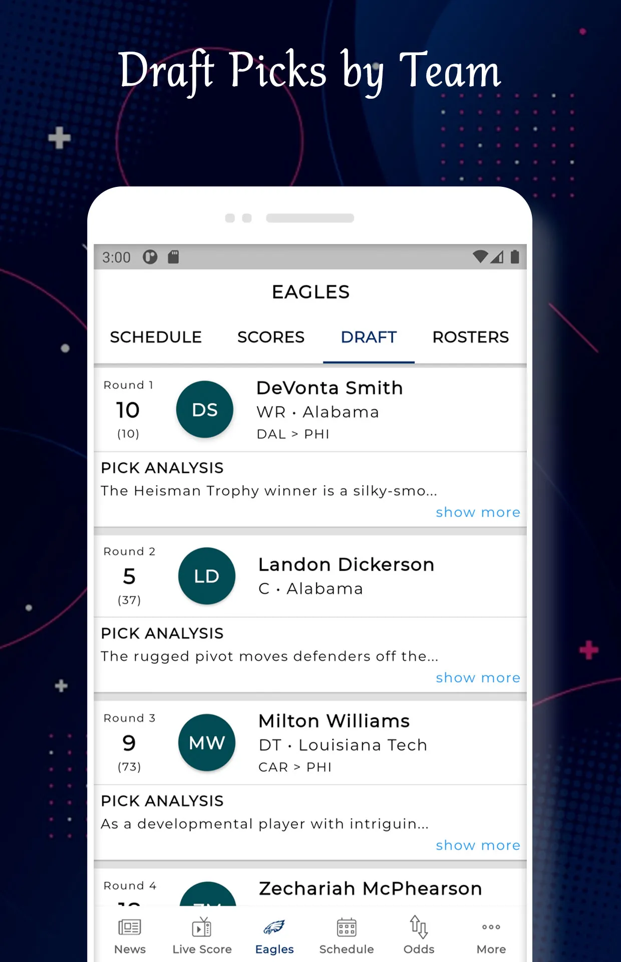 Eagles - Football Live Score | Indus Appstore | Screenshot