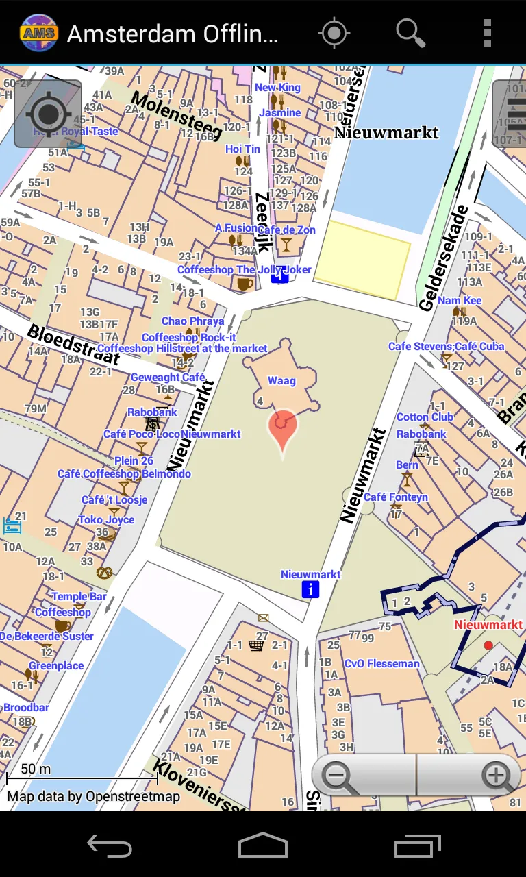 Amsterdam Offline City Map | Indus Appstore | Screenshot