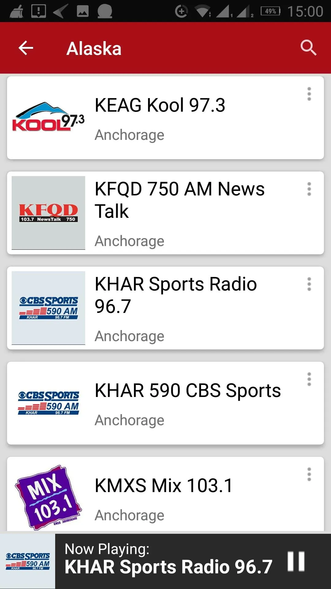 Alaska Radio Stations - USA | Indus Appstore | Screenshot