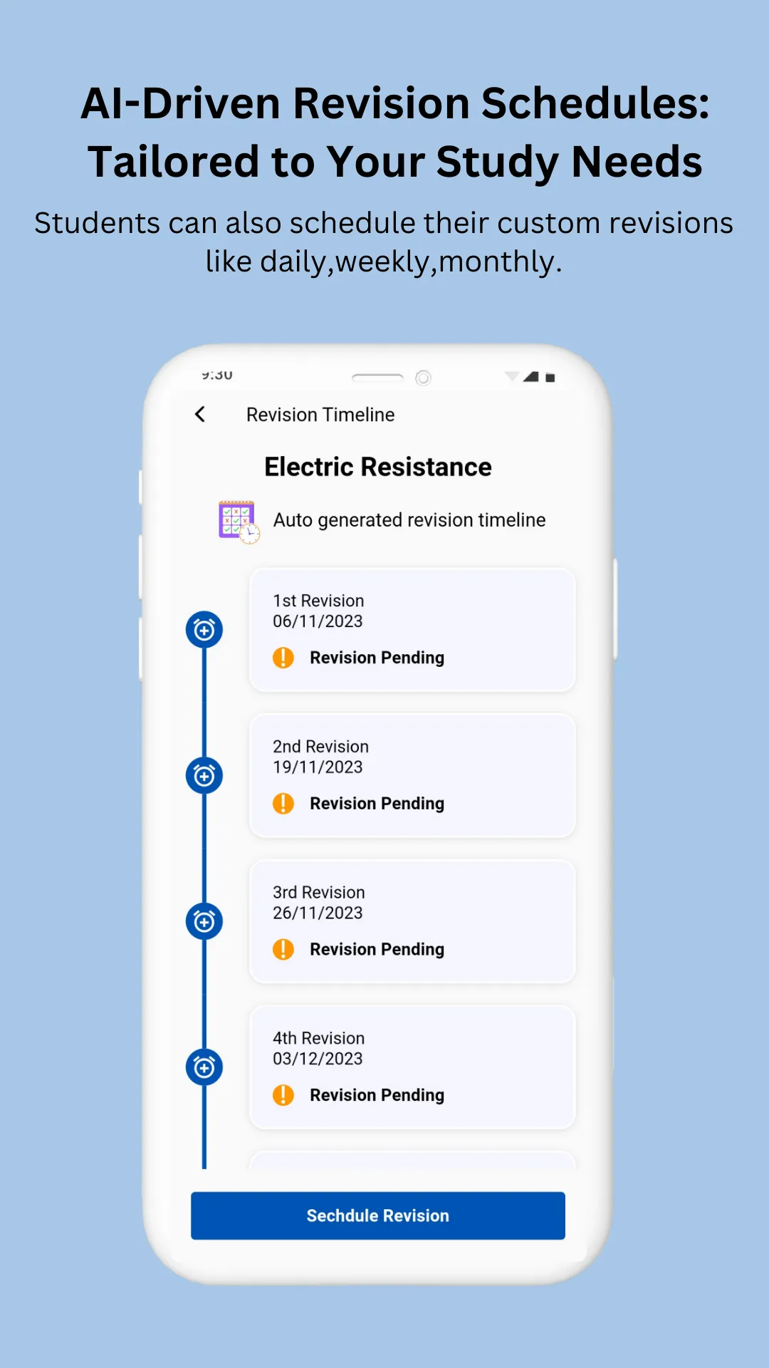 SecondBrain:Revision scheduler | Indus Appstore | Screenshot