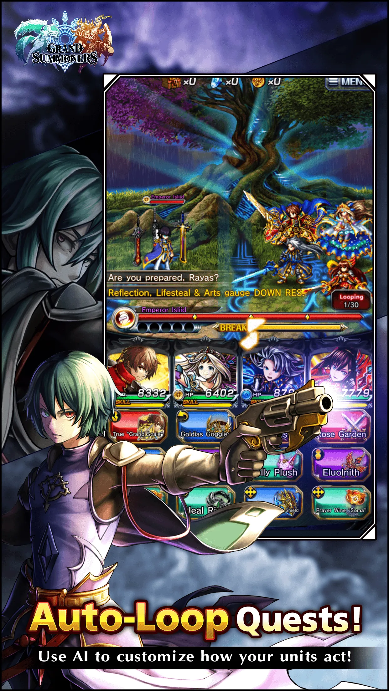 Grand Summoners - Anime RPG | Indus Appstore | Screenshot