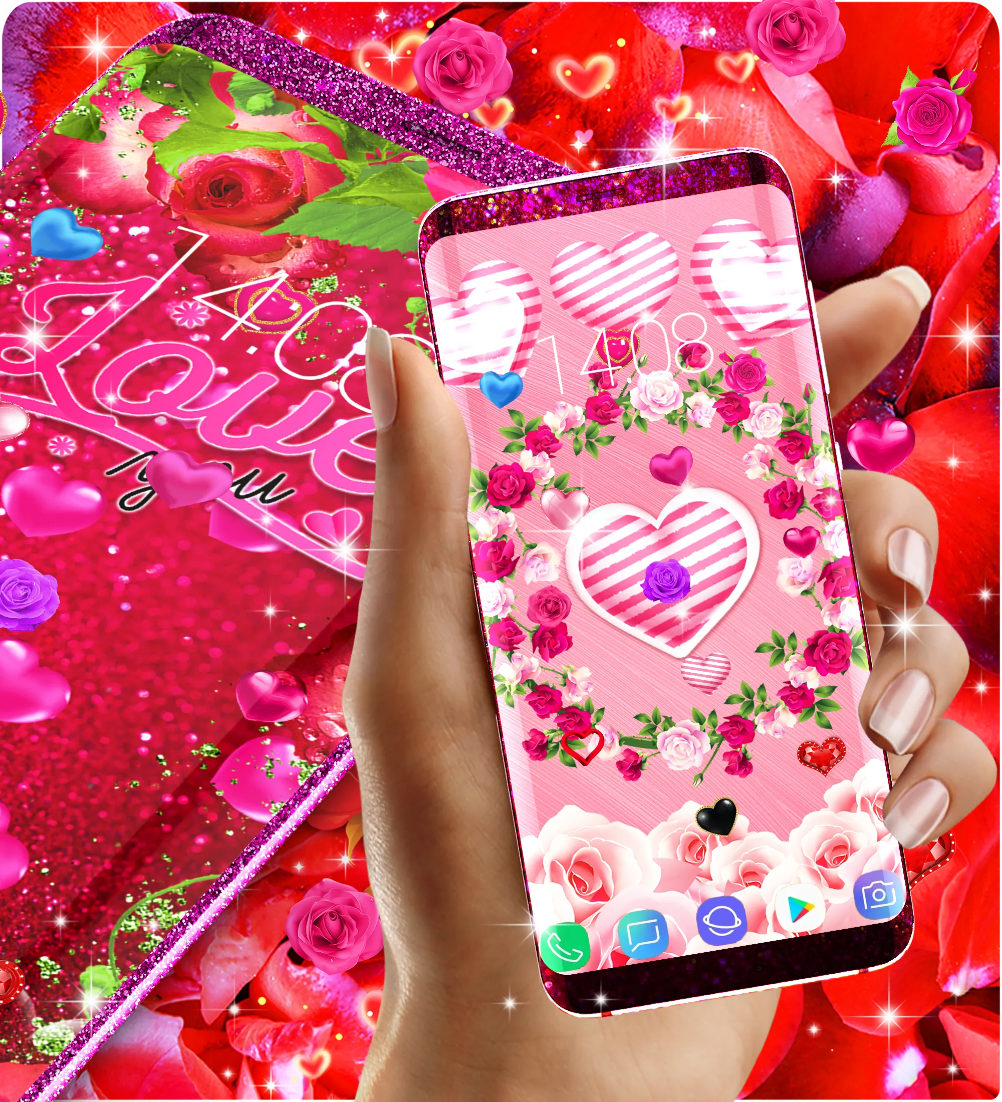 Wallpaper hd rose love | Indus Appstore | Screenshot