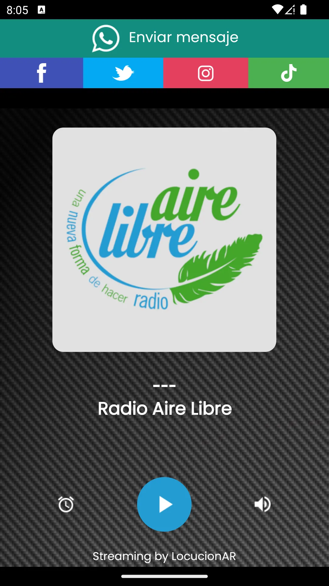 Radio Aire Libre | Indus Appstore | Screenshot