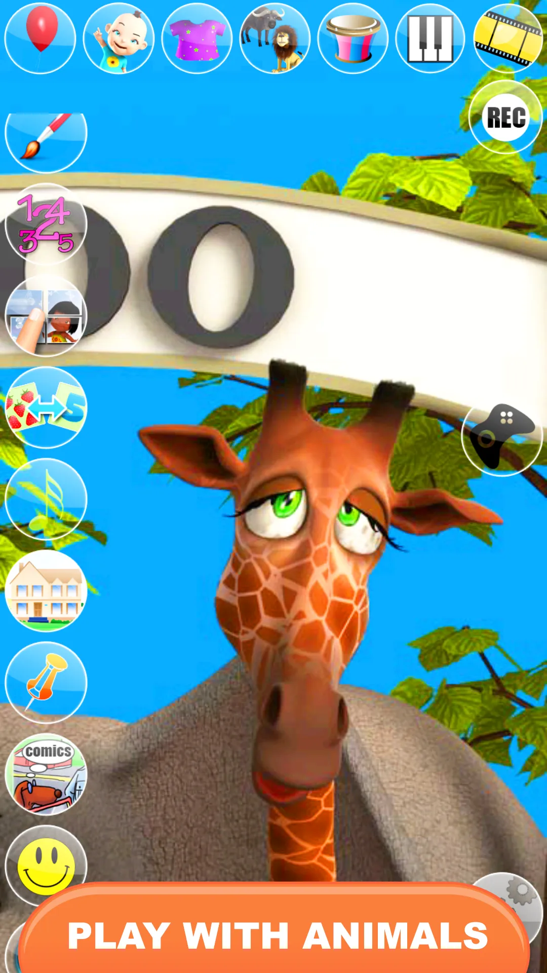 Talking Baby Babsy At The Zoo | Indus Appstore | Screenshot