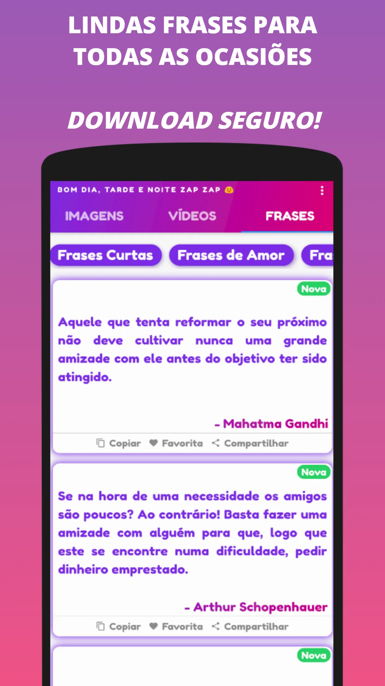 Mensagens de Bom Dia Zap Zap | Indus Appstore | Screenshot