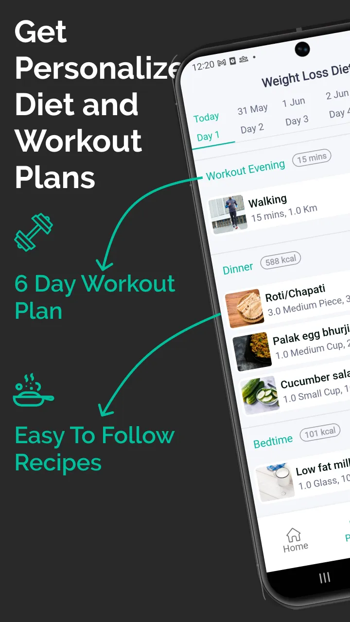 Hint Diet Plan Calorie Counter | Indus Appstore | Screenshot
